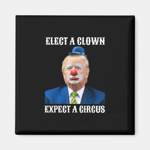 Imã Impeça Anti-trump Eleja Um Palhaço Espere Um Circo