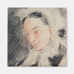 Imã Imperatriz Eugénie (giz preto & vermelho)