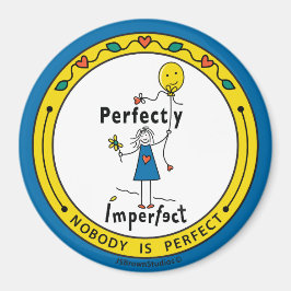 Imã Imperfeito 1B_Round Magnet 3"