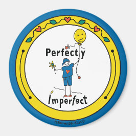 Imã Imperfeito 2B_Round Magnet 3"