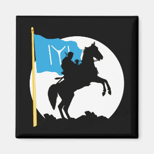 Imã Império otomano Istambul da bandeira de Kayi IYI