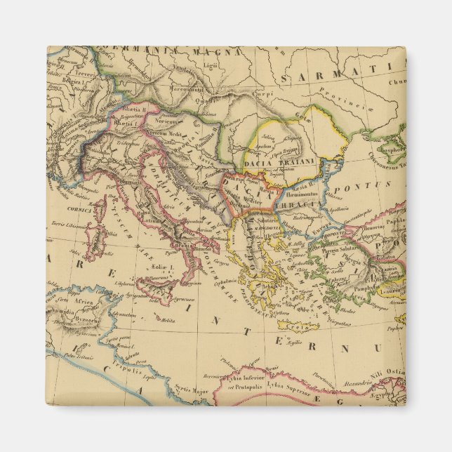 Imã Império Romano sob Constantine e Trajan (Frente)