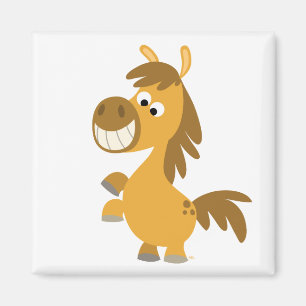 Imã Impetuoso Cartoon Pony Magnet