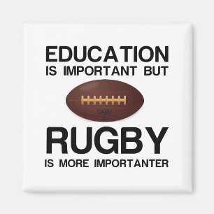 IMÃ IMPORTADOR DE RUGBY IMPORTANTE PARA A EDUCAÇÃO