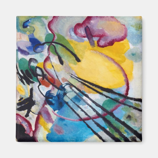 Imã Imposição 26, Remada por Wassily Kandinsky (Frente)