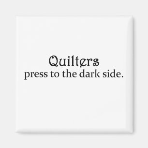 Imã Imprensa de Quilters ao lado escuro