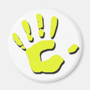 Imã Impressão da Mão da Criança