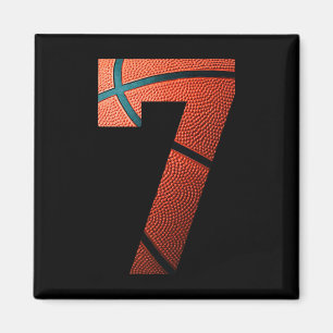 Imã Impressão de basquete Festa de aniversário número 