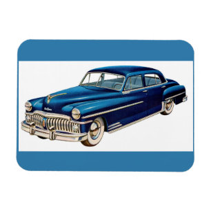 Ímã impressão de DeSoto azul 1950