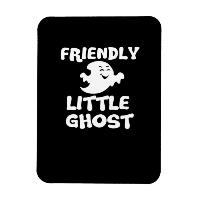 Ímã Impressão de Halloween Little Boo  (Vertical)