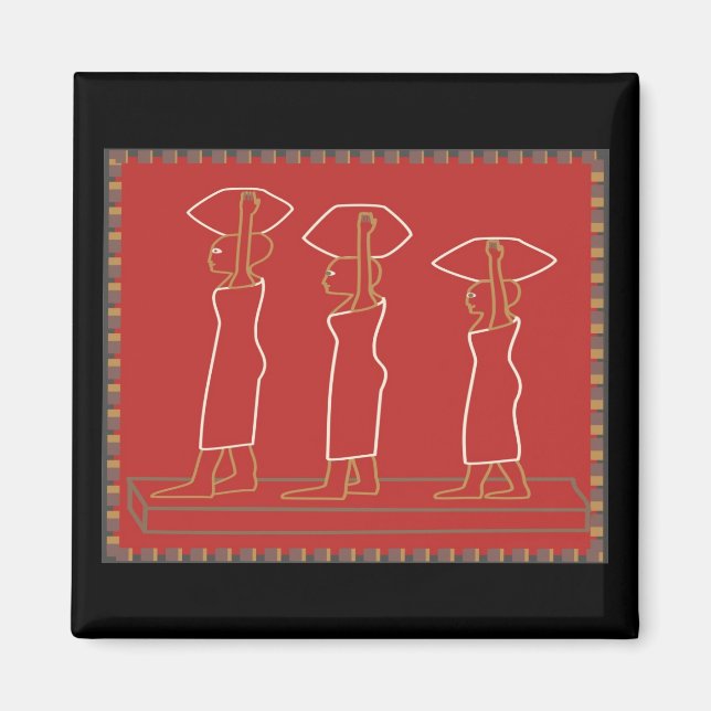 Imã impressão de madeira nº 3 (Frente)