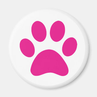 Imã Impressão de Paw