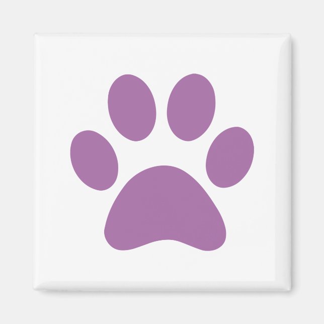 Imã Impressão de Paw (Frente)