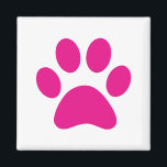 Imã Impressão de Paw<br><div class="desc">Pata,  impressão,  cão,  gato,  animal de estimação,  cachorrinho,  gatinho,  simpatia,  guardar,  lembrar</div>