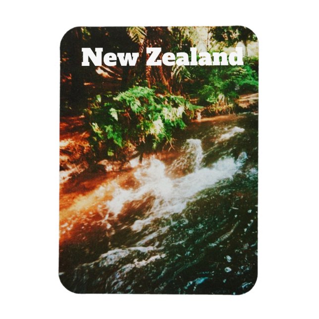 Ímã Impressão de viagem da Nova Zelândia  (Vertical)