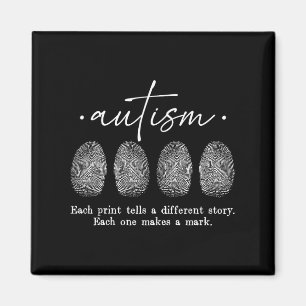 Imã Impressão Digital Autismo Cada Impressão diz uma R