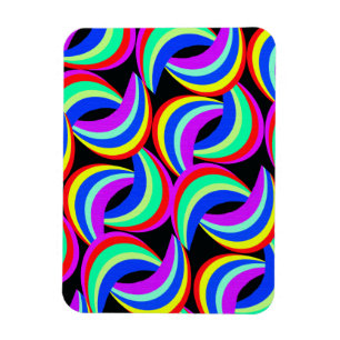 Ímã Impressão do arco-íris