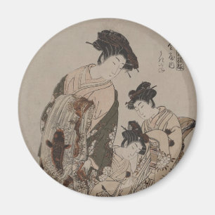 Imã Impressão do japonês de Isoda Koryusai