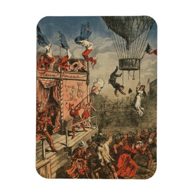 Ímã Impressão Humorística De Um Artista Teatral (Vertical)