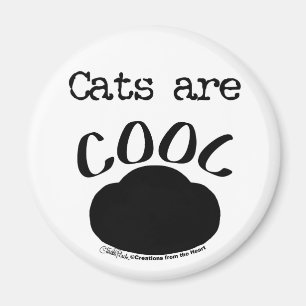 Imã Impressão legal de Cat-Paw