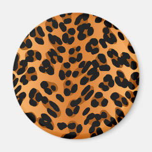 Imã Impressão Leopardo