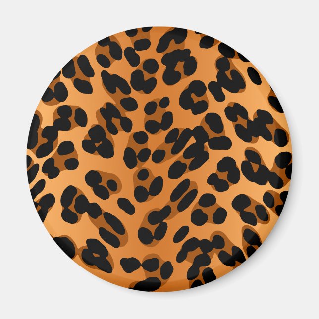 Imã Impressão Leopardo (Frente)