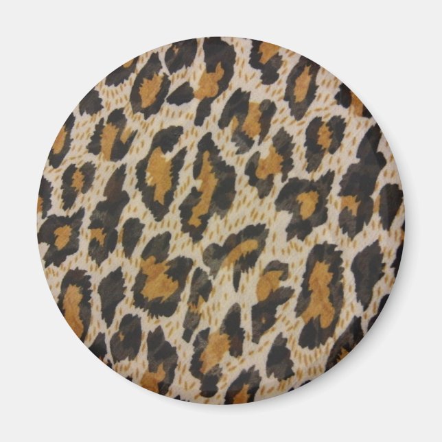 Imã Impressão Leopardo (Frente)