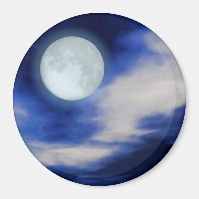 Imã Impressão lunar (Frente)