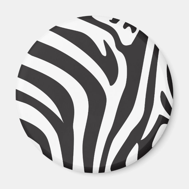 Imã Impressão Zebra (Frente)
