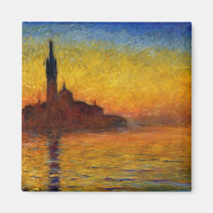 Imã Impressionista de Veneza Monet Art