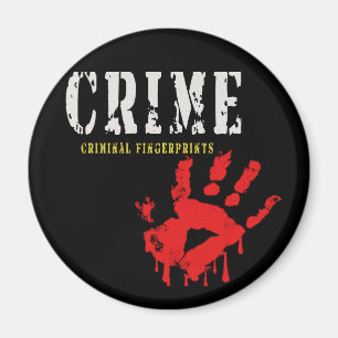 Imã impressões digitais criminais Magnet