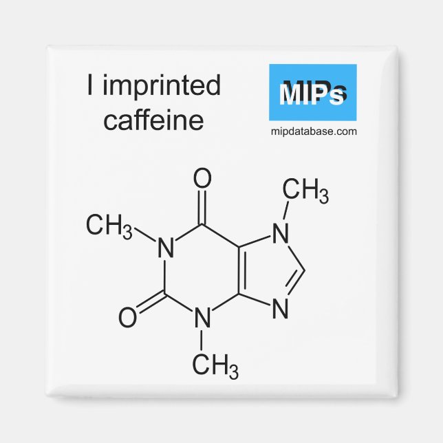Imã Imprimi o ímã de cafeína (Frente)