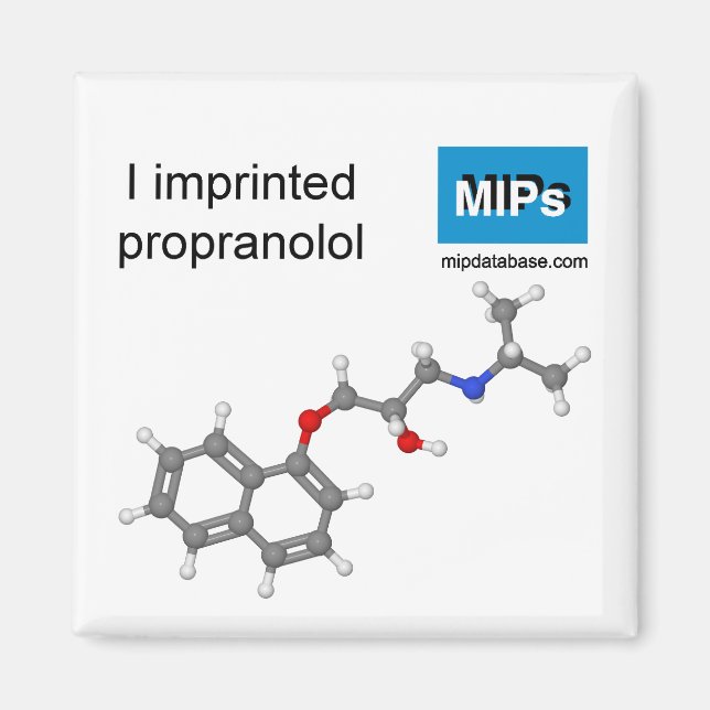 Imã Imprimi o ímã de propranolol (Frente)