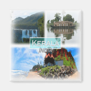 Imã IN0034 Asia, India Kerala, geladeira