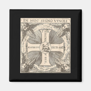 Imã In Hoc Signo Vinces Cordeiro De Deus Neste Sinal C