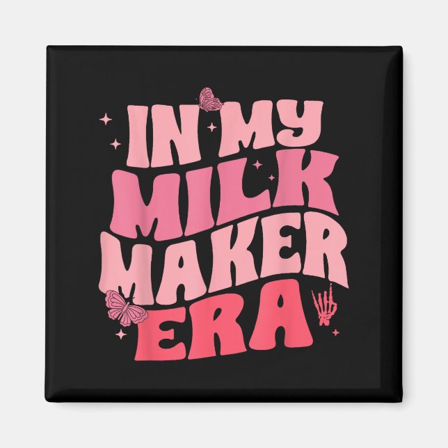 Imã In Milk Maker Era, Breastfeeding, New Mom Costume  (Frente)