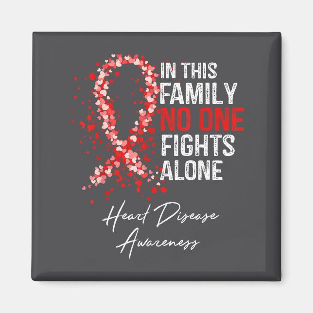 Imã In This Family Fights Alone Heart Disease Awarenes (Frente)