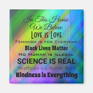 Imã In this House... Human Rights Magnet