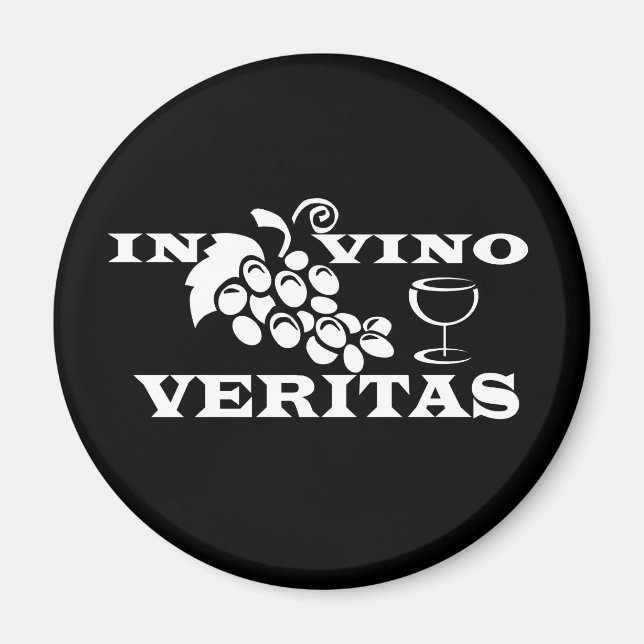 Imã in vino veritas In Wine There is Truth (Frente)