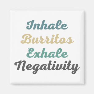 Imã Inalar Burritos Exalar Imagens Negativas