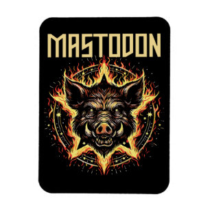 Ímã Incêndio do Javali Mastodonte