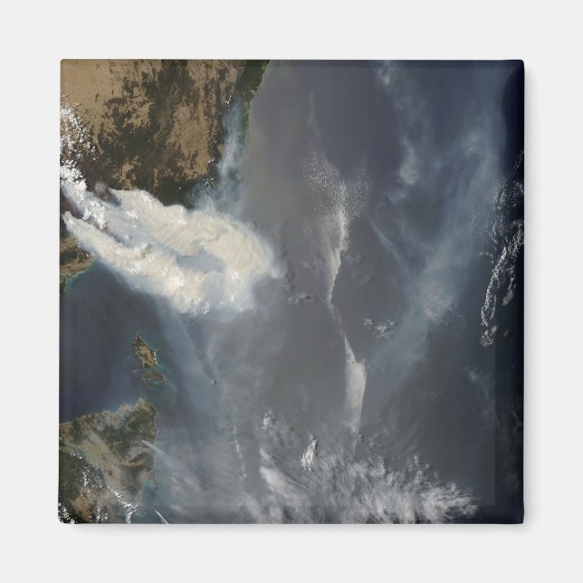 Imã Incêndios e fumaça no sudeste da Austrália (Frente)