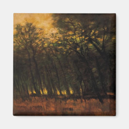 Imã Incêndios na Floresta (por Laszlo Mednyanszky)