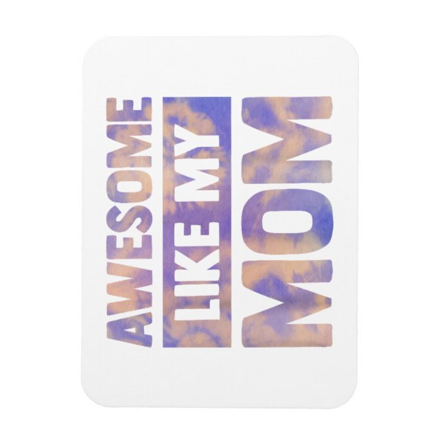 Ímã Incrível como minha mãe combinando com o Kki da fa (Vertical)