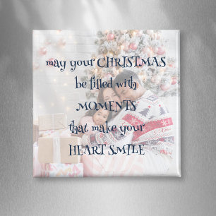 Imã Incrível Natal Dizendo Sobreposição de Fotos