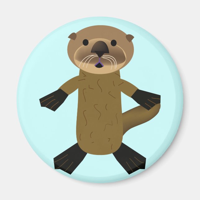 Imã Incrível Otters (Frente)