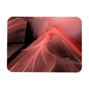 Ímã Incrível Red Swirls