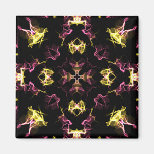 Imã Incrível, Rosa e Amarelo Mandala