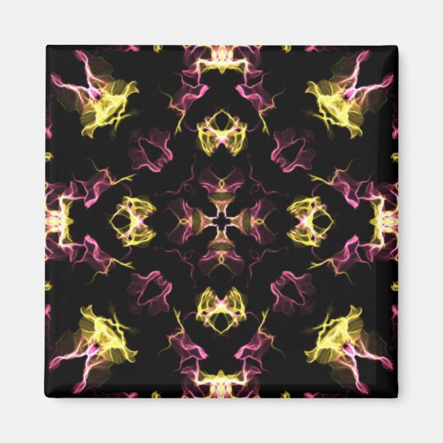 Imã Incrível, Rosa e Amarelo Mandala (Frente)