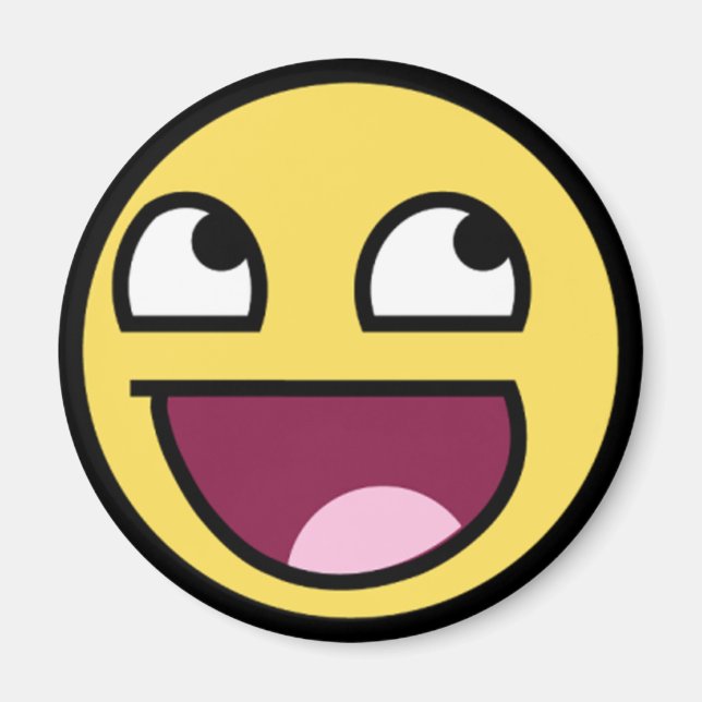 Imã Incrível Rosto Magnet (Frente)